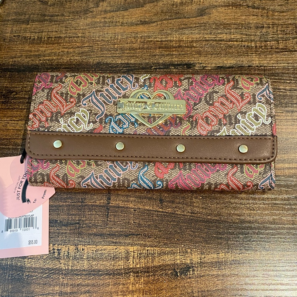 Juicy Couture Multicolor Logo Wallet - Picture 3 of 11